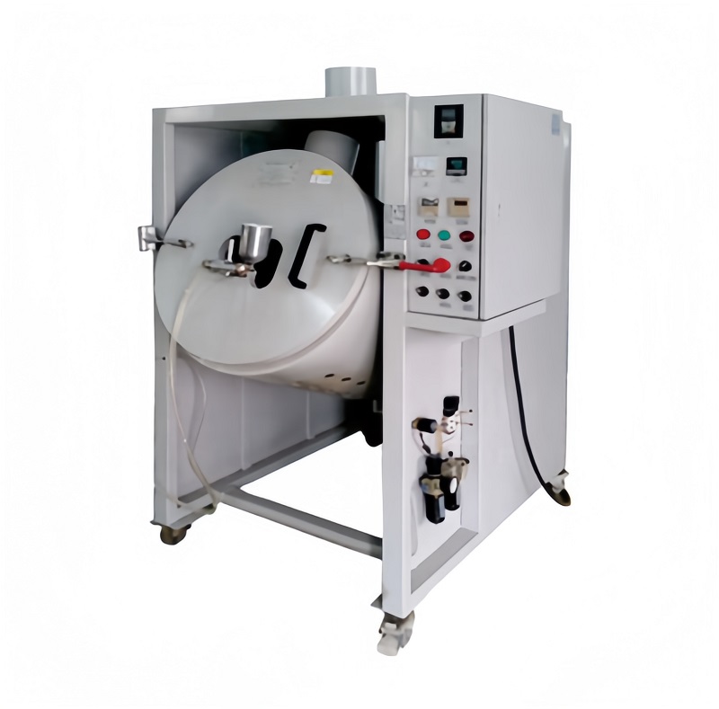 Máquina automática de pintura em rolo – revestimento brilhante e uniforme para controles deslizantes de zíper